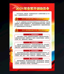 2021年全军开训动员令