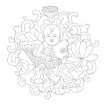 小孩暴雨