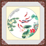 九鱼图