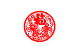 剪纸老鼠