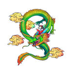 彩色龙
