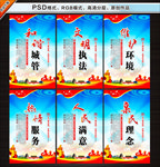 城管展板