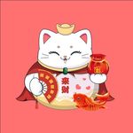招财猫卡通设计
