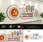 建党100周年文化墙