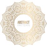 高档豪华欧式地毯花纹背景矢量