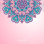 高档豪华欧式地毯花纹背景矢量