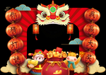 元宵节美陈