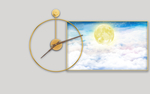 挂钟装饰画