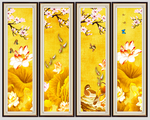 金色荷花