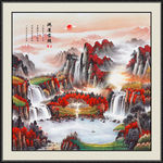 鸿运当头国画