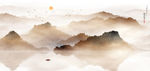 现代山水画