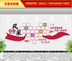 员工风采文化墙