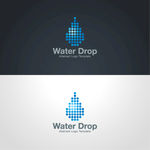 水滴logo 卫浴图标