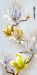 花开富贵玉兰花玄关