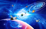 漩涡星空星系