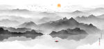 新中式山水画