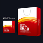 红色手提袋