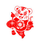 虎年剪纸