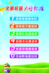 文明校园六 好标准