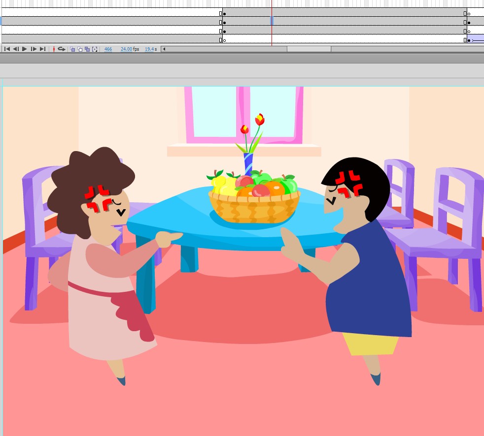 一个关于时间逝去的动画30秒