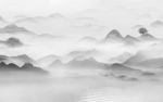 新大气意境山水画 文件分层
