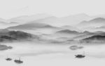 群山 高清背景山水 文件分层