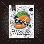 芒果包装 芒果卡片