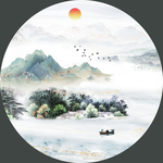 写意山水画