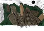 辣椒峰山插画