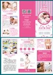 产后恢复三折页图片