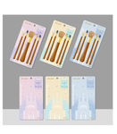 化妆刷纸卡设计 挂卡少女风格