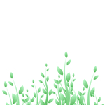 绿色植物装饰元素
