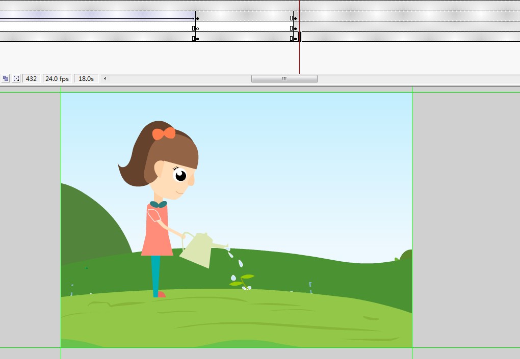 小女孩种花的故事27秒