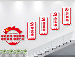 学党史悟思想办实事开新局文化墙