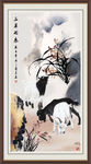 国画三羊开泰