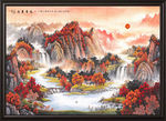 国画山水