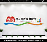 阅览室文化墙