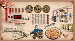 椒麻鸡背景墙