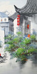 新中式壁画