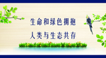 大气简洁创城保护环境公益广告