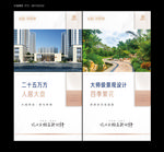 地产价值展架