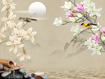 简约背景墙