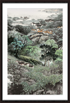 竖幅山水画