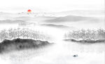 意境山水画