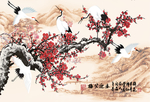 梅笑迎春