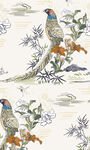 手绘花型 真丝印花