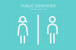 公共标识导览导视男女性别标识