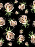 服装印花 手绘花型