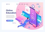 国外矢量现代科技社交APP系列