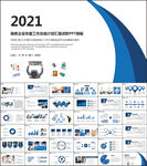 商务风工作总结汇报PPT模板